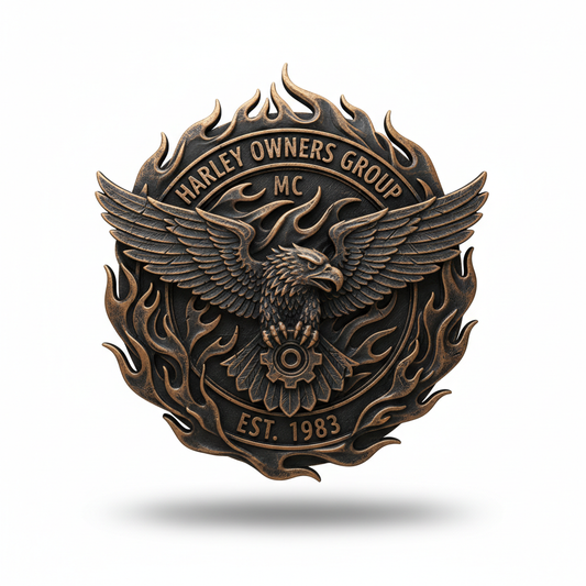 Logo de Moto Club para Harley-Davidson