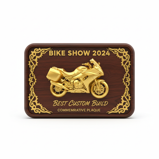 Placa Conmemorativa Bike Show